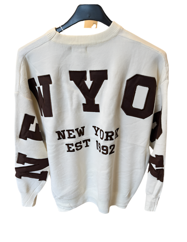 Sweater NY Brown
