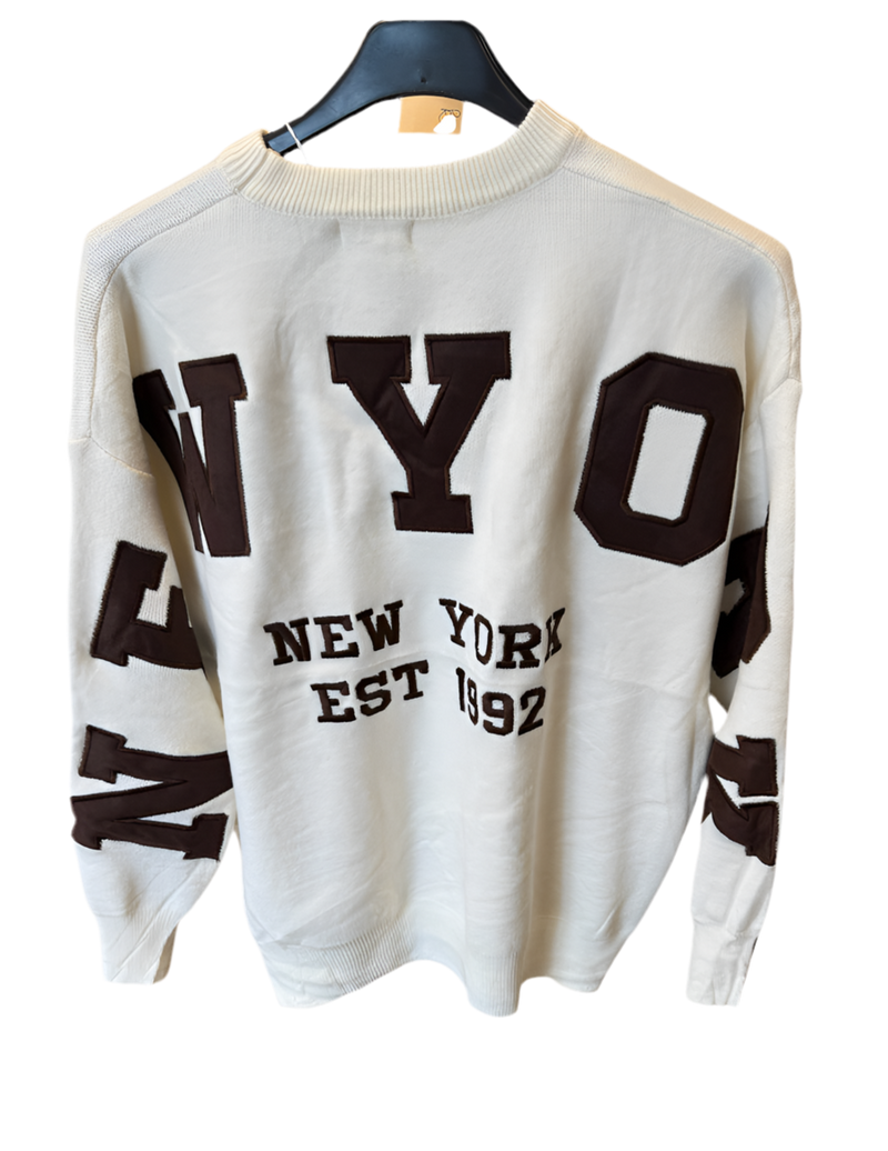 Sweater NY Brown