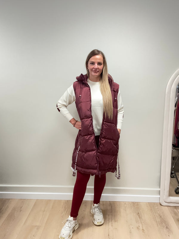 Body warmer Hellie Bordeaux🍁2202