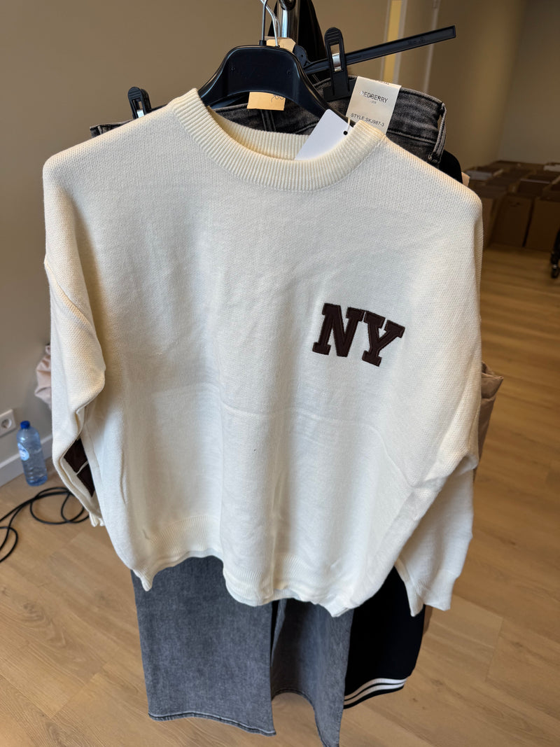 Sweater NY Brown